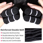 Extensiones de cabello humano rizado birmano