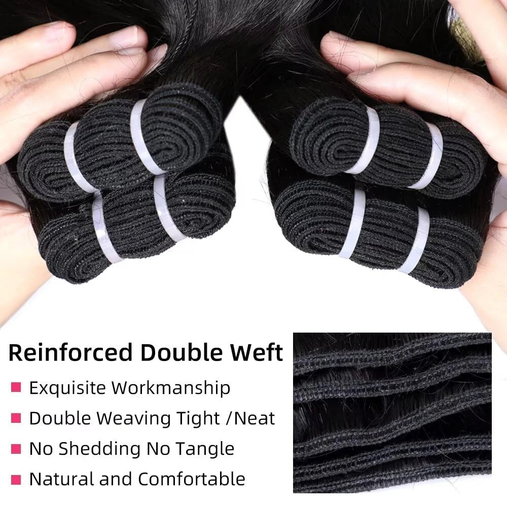 Extensiones de cabello humano rizado birmano
