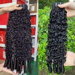 Extensiones de cabello humano rizado birmano