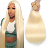Extensiones de Pelo Humano Liso Rubio 613
