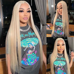 Extensiones de Pelo Humano Liso Rubio 613
