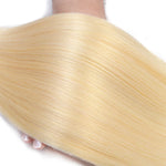 Extensiones de Pelo Humano Liso Rubio 613