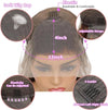 Peluca Rizada Cabello Humano Miel