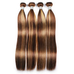 Extensiones Cabello Humano Castaño Miel
