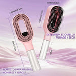 Cepillo Desenredante con Pulverizador